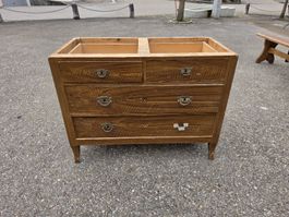 Antike Kommode mit Marmorplatte - Vintage Chic Look!