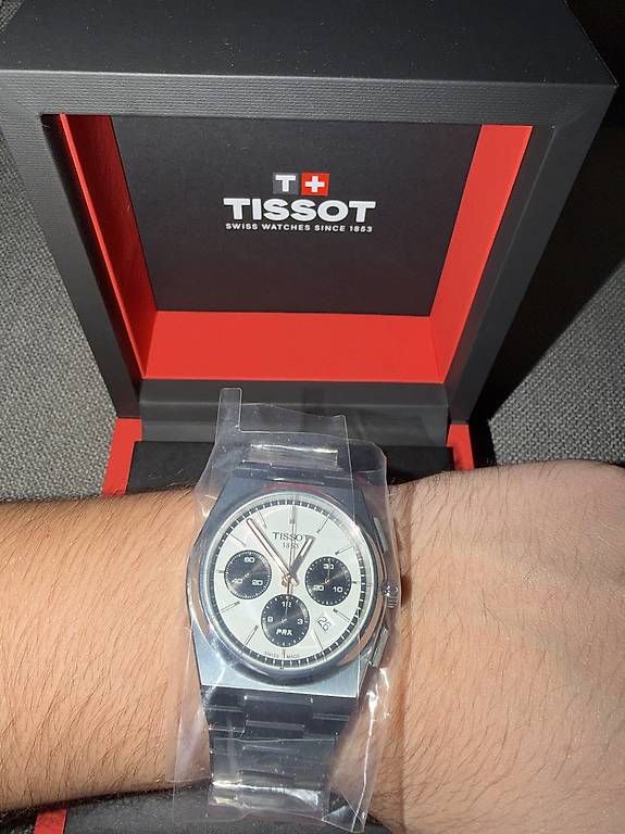 Tissot Orologi: Tissot PRX Chronograph – Nuovo e nell'imballaggio originale da Chippis venduto da pau_c9vf 2