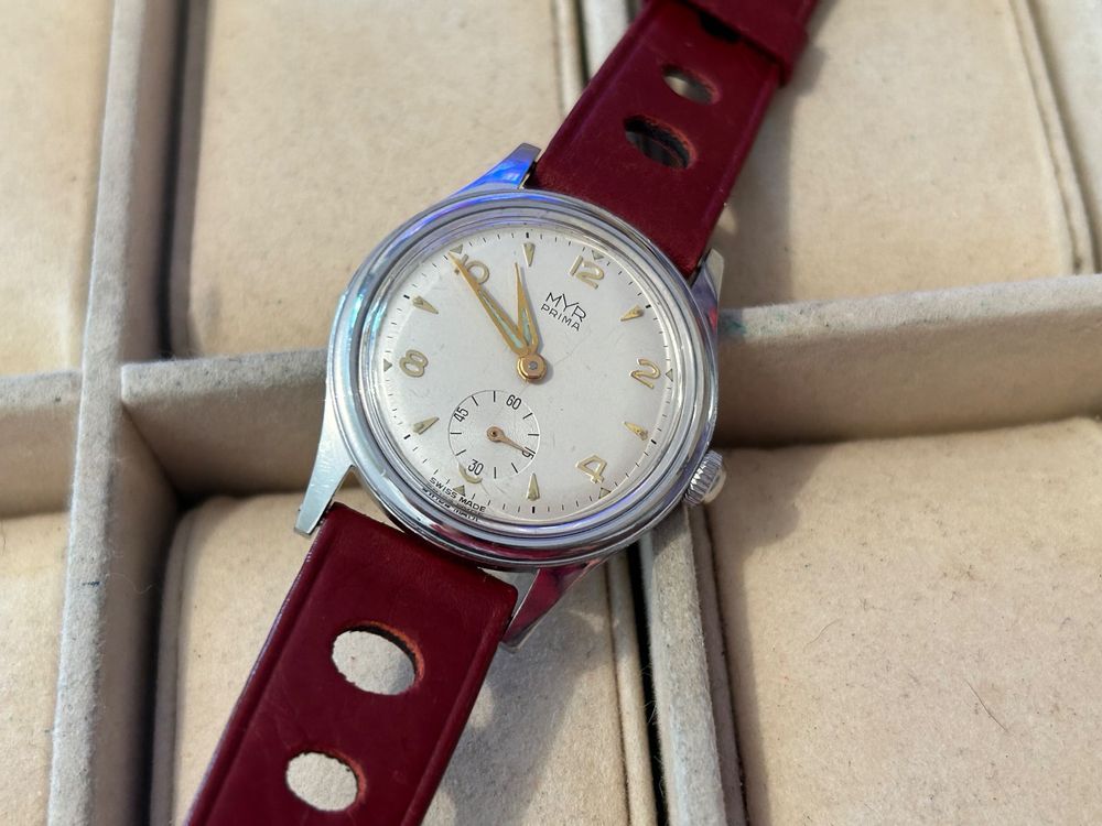 Montre vintage MYR Prima mécanique 32mm fonctionne 1960 | Kaufen auf ...