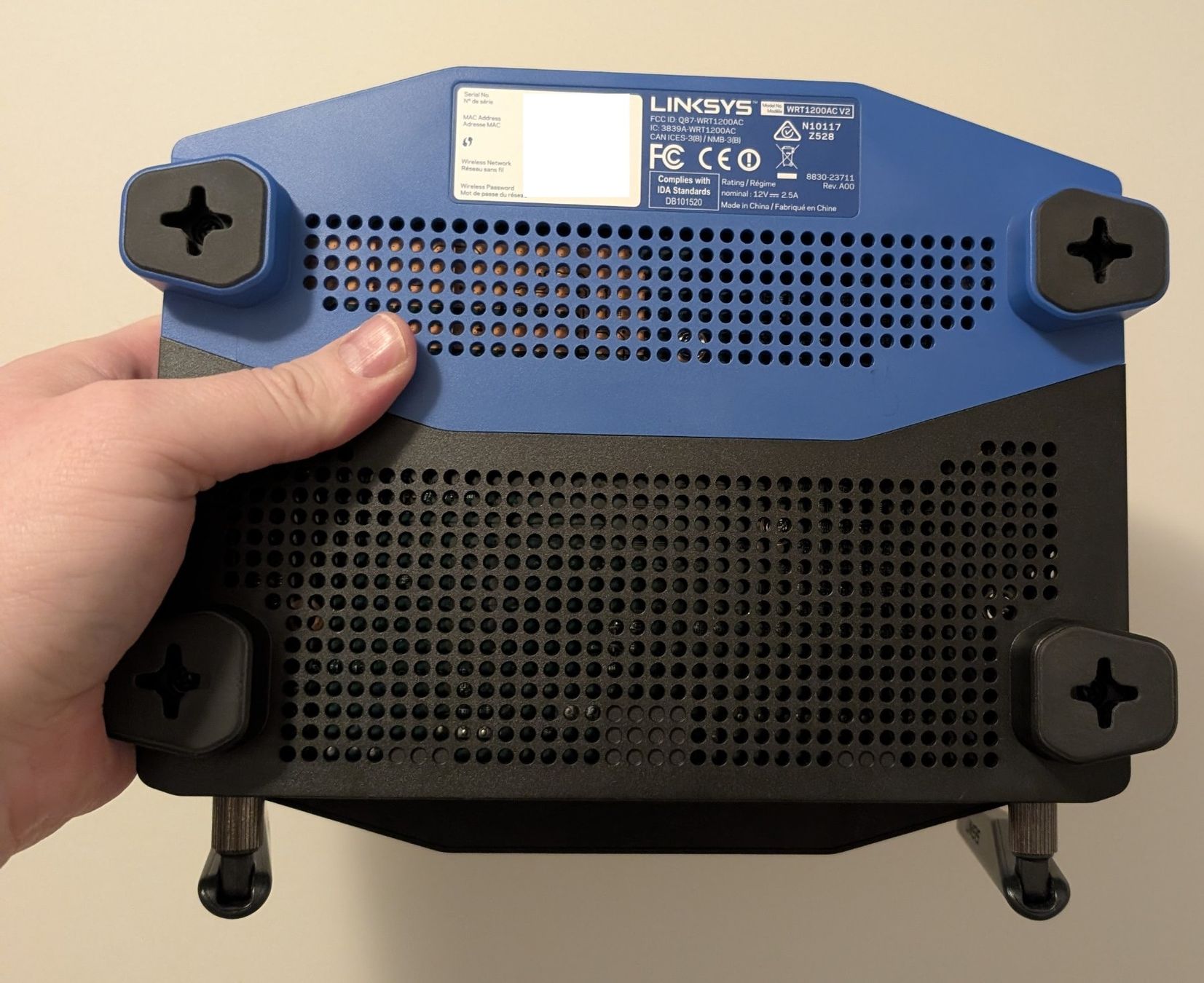 Linksys Modem & Router: Linksys WRT1200AC mit DD-WRT – Usato da Riehen venduto da fab_972b 3
