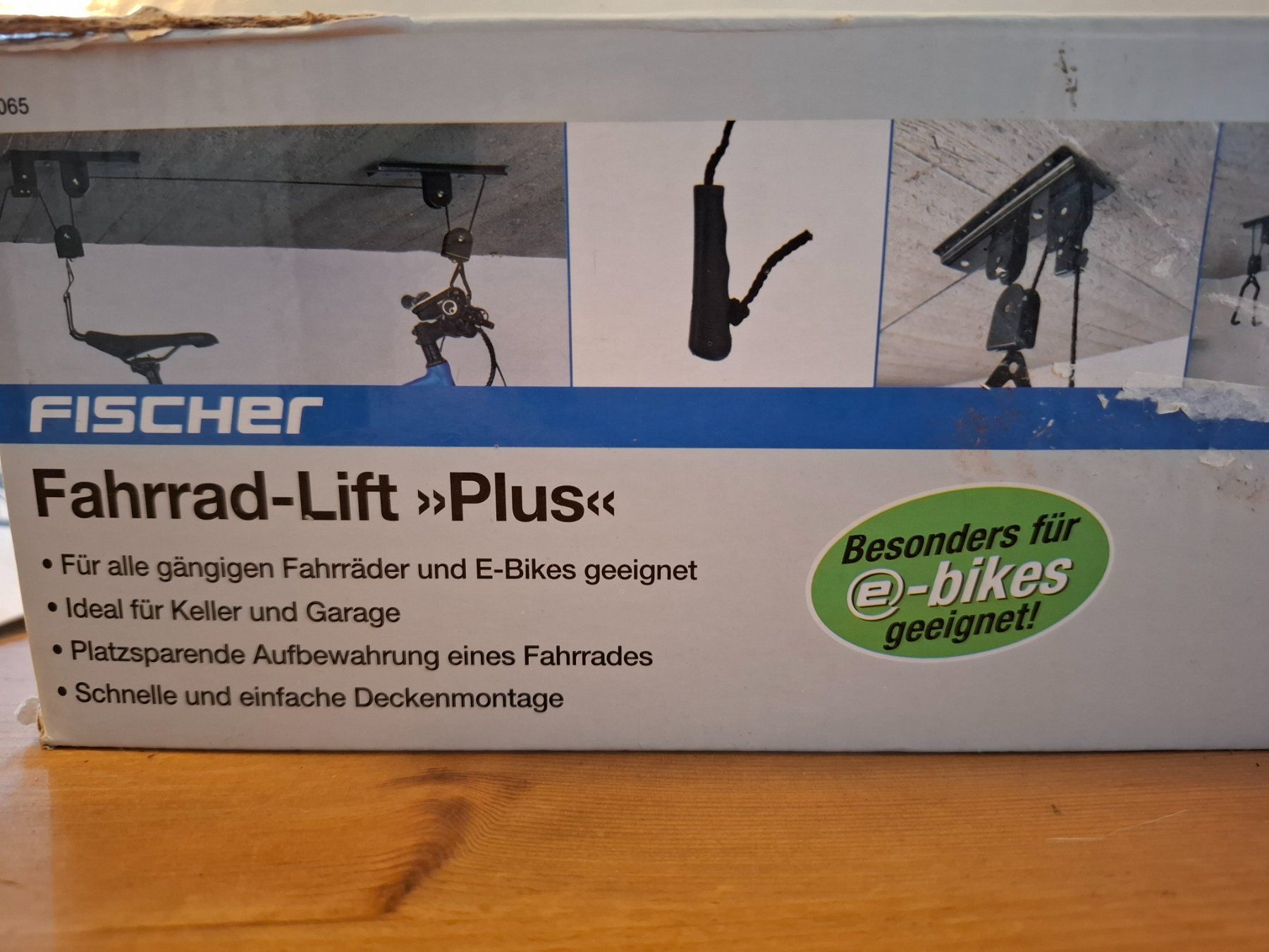 Fischer Supporti per biciclette: Fahrradlift – Nuovo e nell'imballaggio originale da Zürich venduto da esap 1