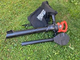 Black & Decker Laubbläser/-sauger mit Fangsack gebraucht