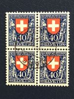 PRO JUVENTUTE 1923 J28 Viererblock