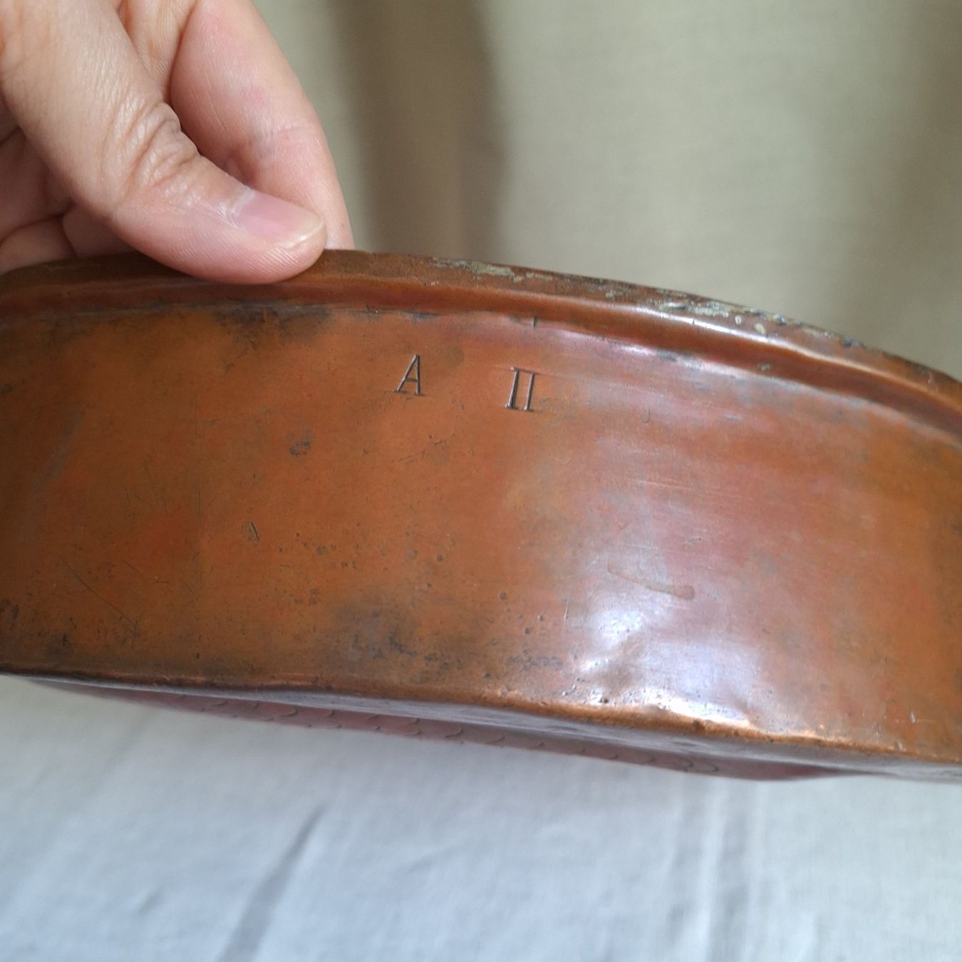 Teglie da forno: Antike Fisch Backform, rustikale, nostalgische Deko – Usato da Winterthur venduto da Goldpipau 4