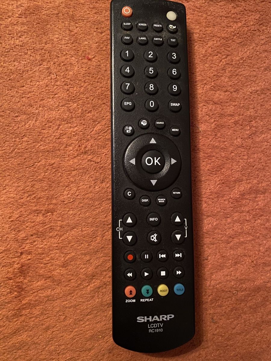 Sharp Télécommandes: Tv bedienung – D'occasion à Gretzenbach par Cantate