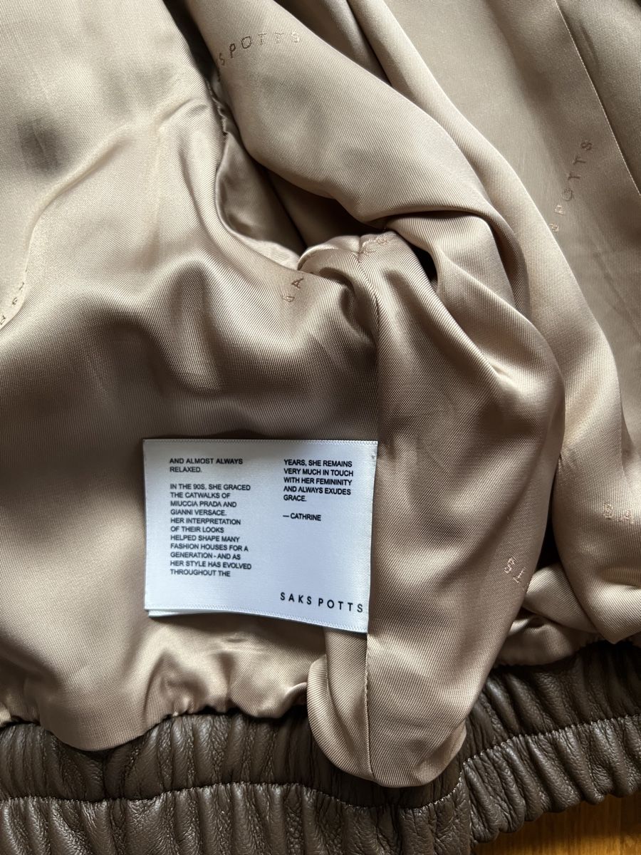 Giacche: Saks Potts - Veste en cuir Pre Spring 2022 – Nuovo (secondo la descrizione) da Renens VD venduto da Saban2000 7