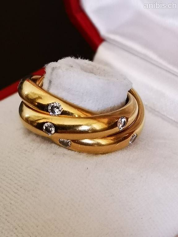 Cartier Anelli: Bague Cartier Tiffany Or & Diamonds – Usato da Geneve venduto da Vtss00 3