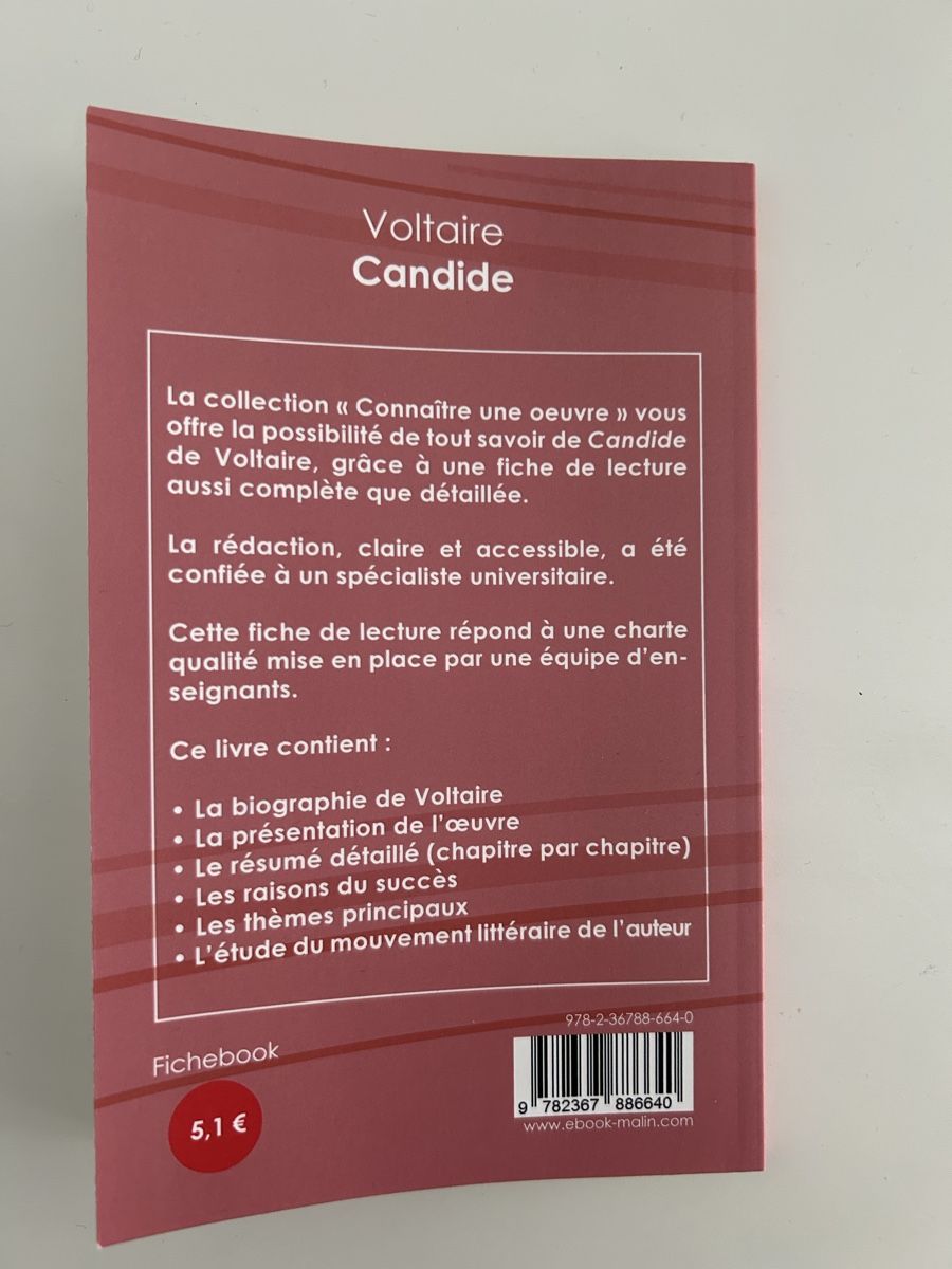 Libri: Candide, Connaître Une Oeuvre, Taschenbuch – Usato da Zürich venduto da Skarpina 1