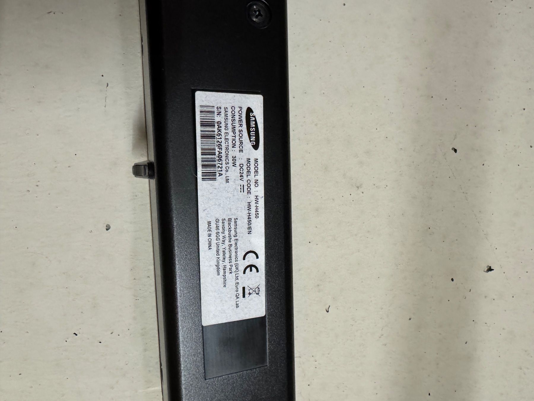 Samsung Home Cinema: Samsung Soundbar HW-H450 – Usato da Oberbüren venduto da gim_hf6w 1