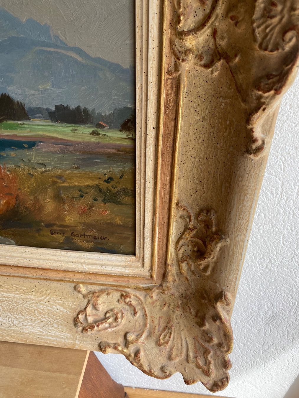Dipinti: Gemälde / Ölbild Landschaft, Schwarzsee, Hans Gartmeier – Usato da Burgdorf venduto da gre_2ftz 3