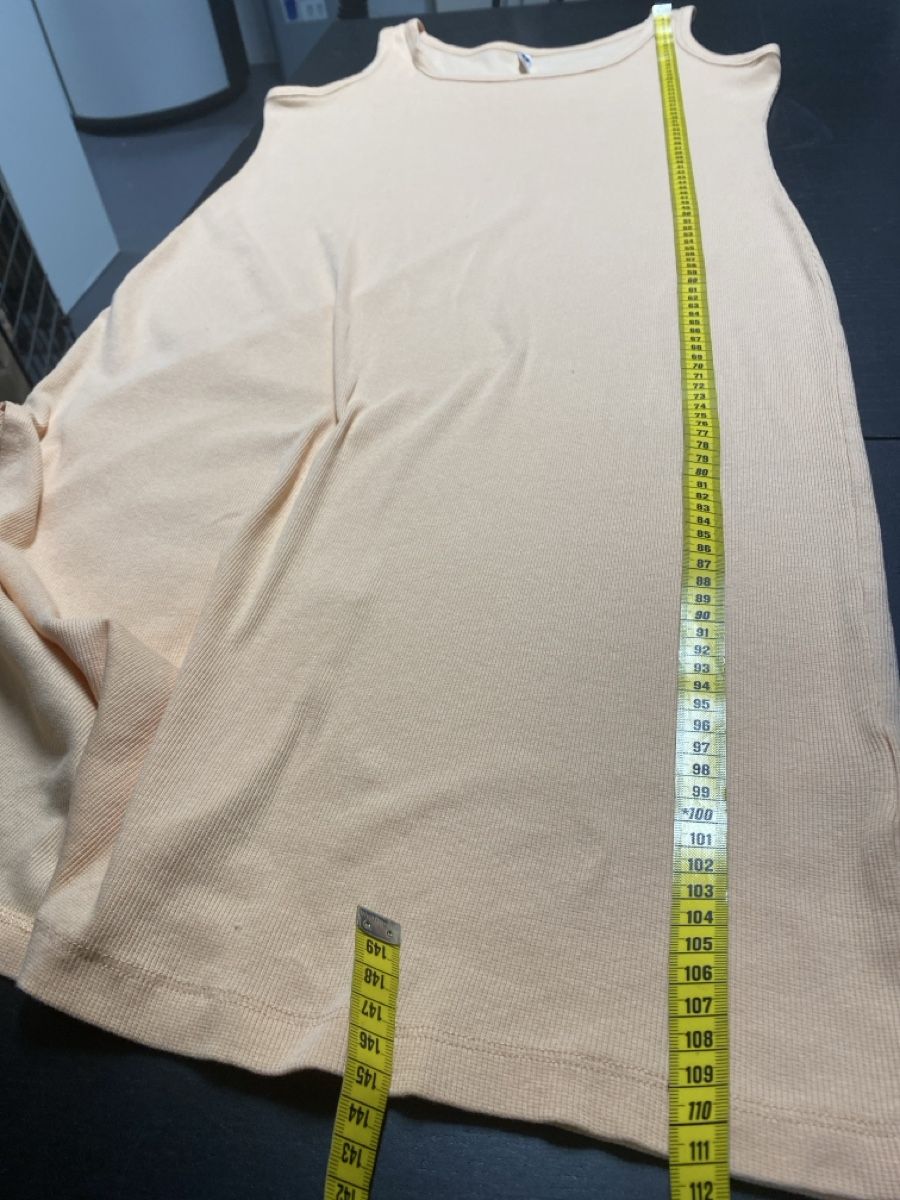 Vestiti: Maxi Kleid Gr.L abricot – Usato da Biel-Benken BL venduto da PANORMUS 2