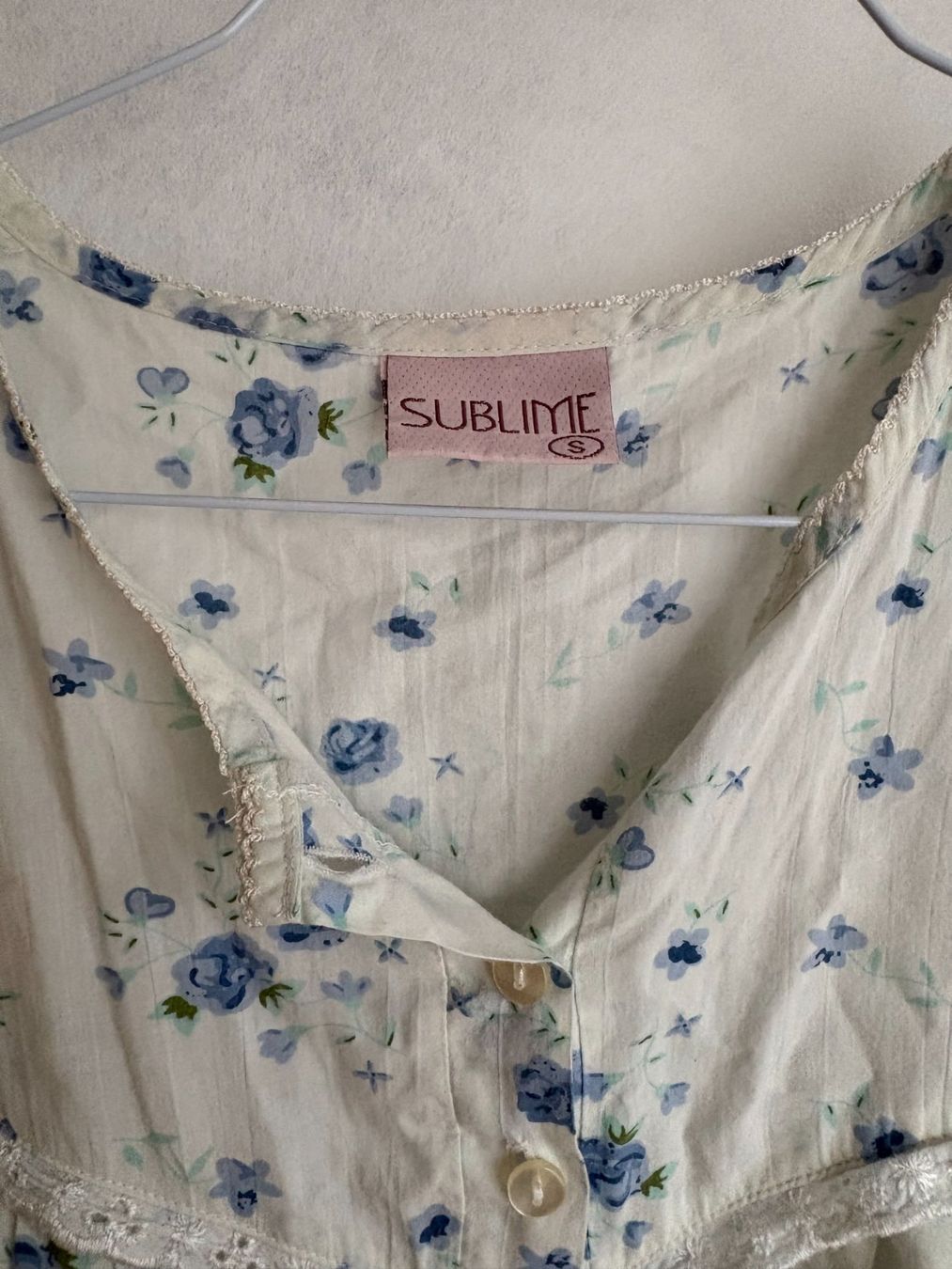 Negligees & Pyjamas: Nachthemd 100% Baumwolle Grösse S – Gebraucht aus Aarau von kassandras 1