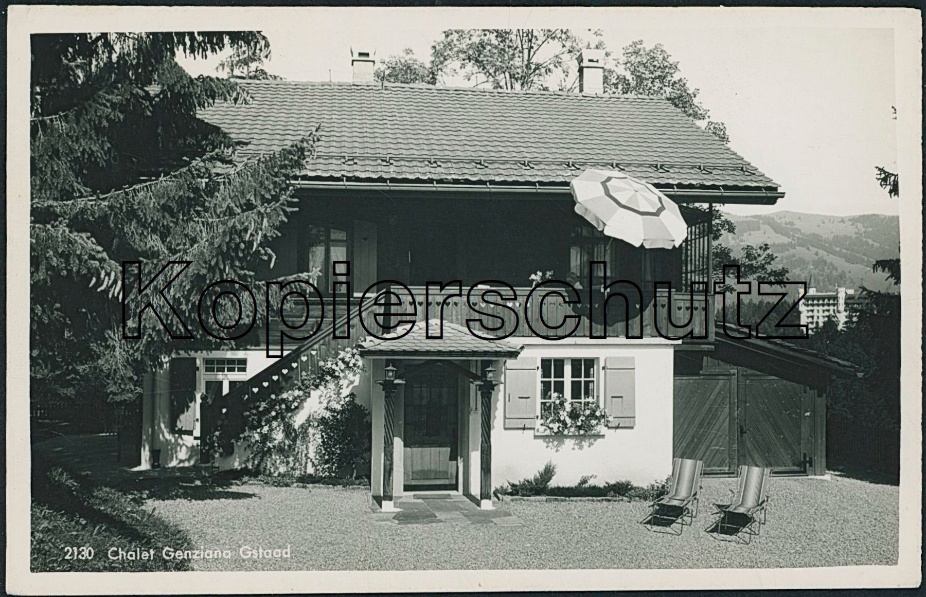 Cartoline postali: BE Gstaad - Saanen – Usato da Schindellegi venduto da stationary
