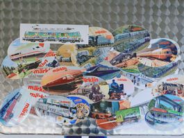 Märklin Kleber Abziehbilder Sticker 35 Stück