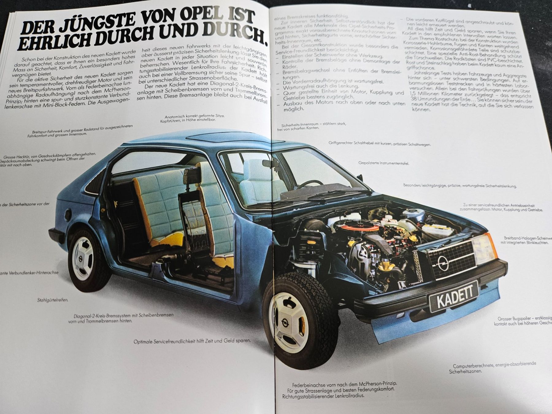 Opel Documenti: Opel Kadett Prospekt 1979 xx – Usato da Flawil venduto da sr1_f6st 3