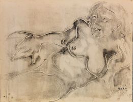 MANFREDO  BORSI 1900- 1967  ARTISTE ITALIEN