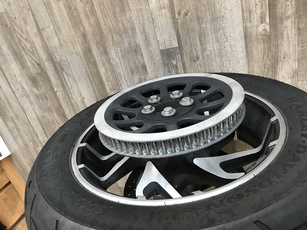 Pneus & Kompletträder: Harley Davidson Hinterrad Felge – Gebraucht aus Schlieren von motostyling 3