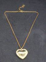 Collier et pendentif pour photo en plaqué or