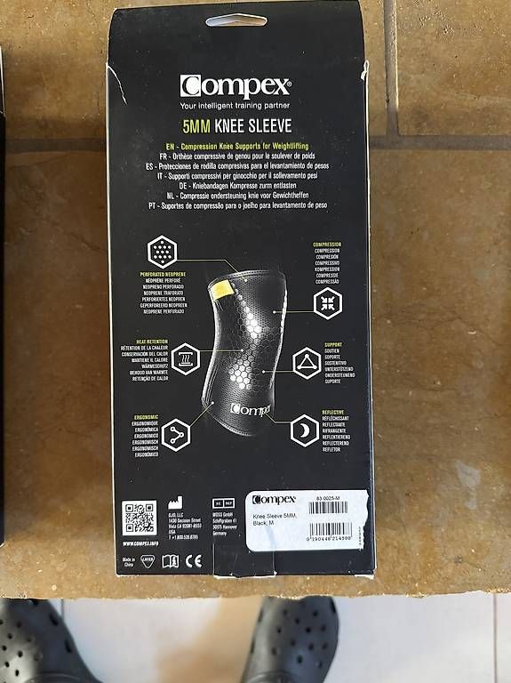 Protezioni & Imbottiture: COMPEX Knee Sleeve Gr. M – Usato da Oberlunkhofen venduto da nem_7cbf 2