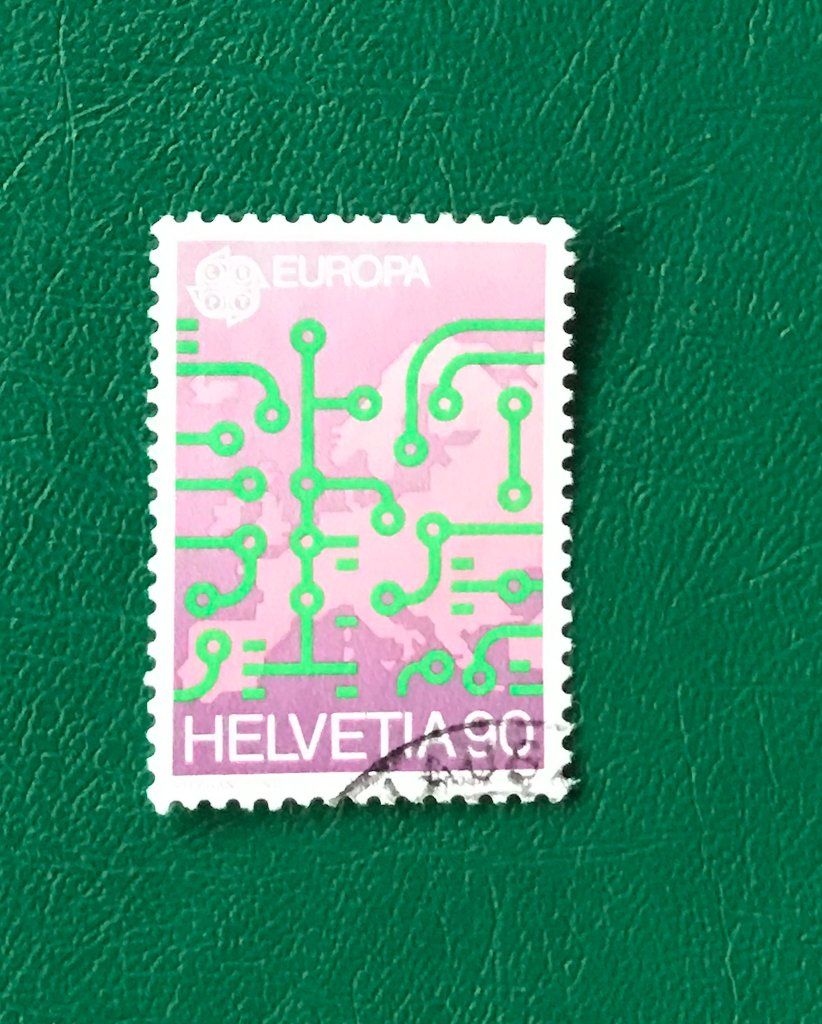 Tutti i francobolli: Nr.764 mit Stempel Kommunikationsmittel 1988   – Usato da Aarau venduto da Billa007