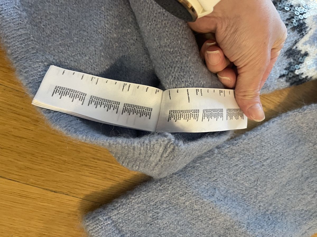 Maje Giacche: Pullover/ Maje Winter Cardigan Damen Grösse 2 Blau gestreift – Usato da Rüschlikon venduto da Lajniii 9