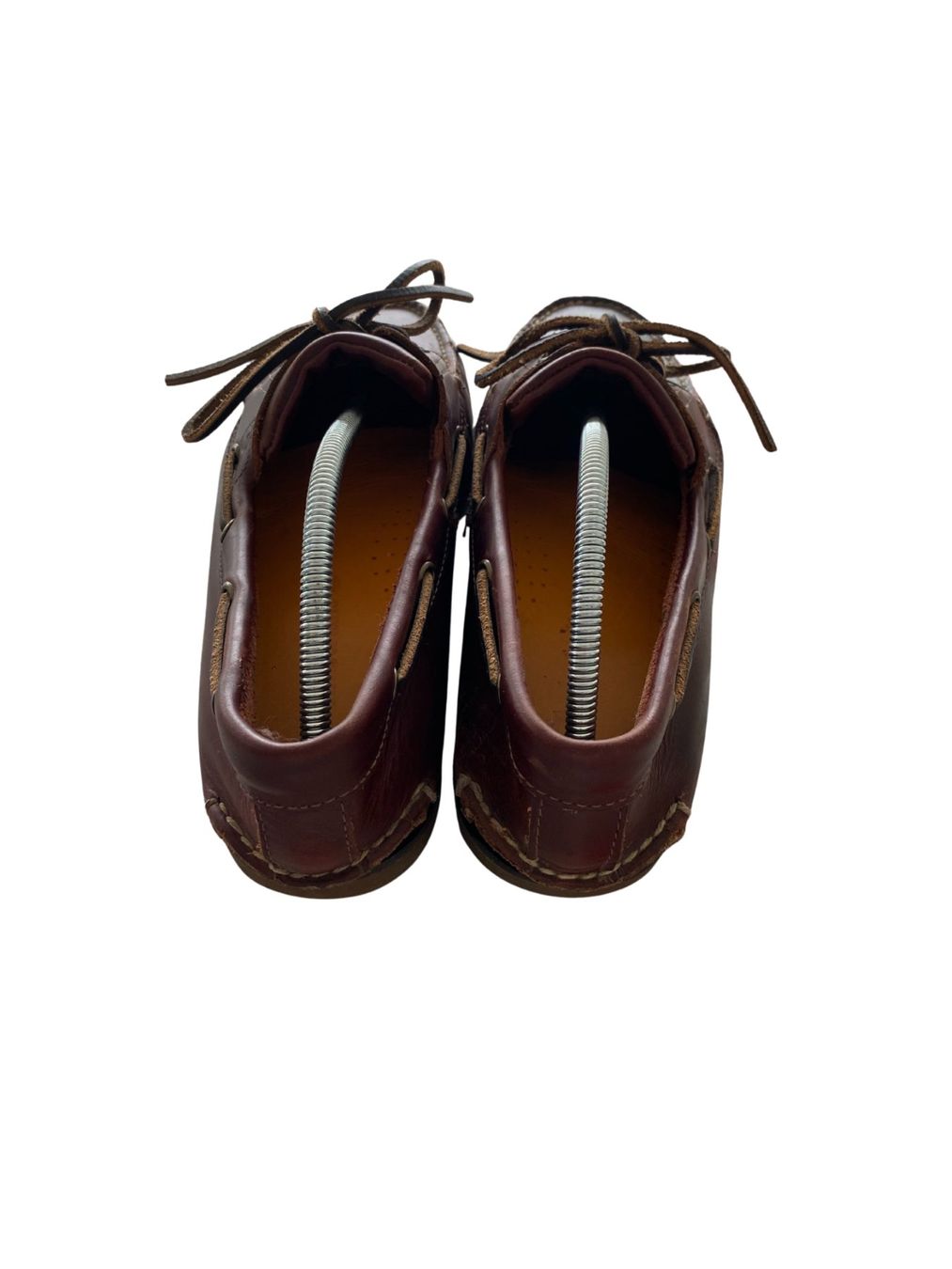 Timberland Scarpe da uomo: Timberland 2-Eye Bootsschuhe | Braun Leder | Gr. 45 | – Usato da Einsiedeln venduto da secondhand_dave 4