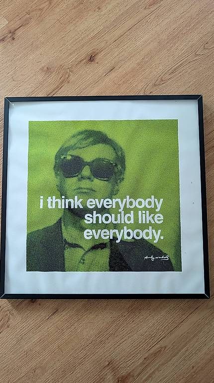 Poster & Bilder: Andy Warhol Print – Gebraucht aus Bachenbülach von queen_mikeschli