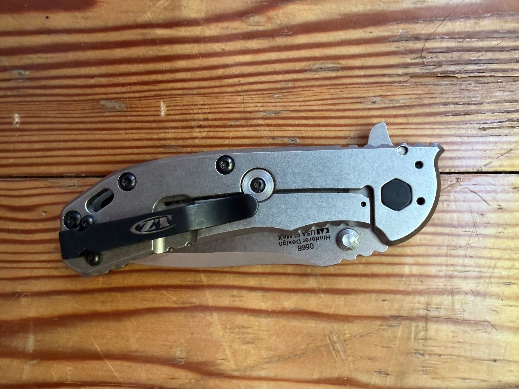 Coltelli tascabile: Zero Tolerance ZT 0566 Rick Hinderer design – Nuovo (secondo la descrizione) da Genève venduto da xlaurentx 2