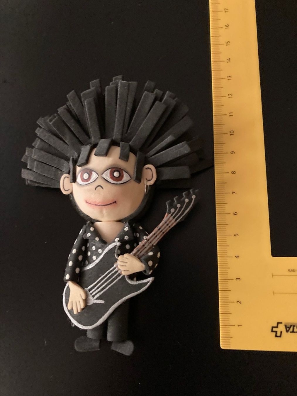 Placchette & Badge: The Cure - Robert Smith - Broche - fait à la main – Usato da Fribourg venduto da Karushi 2