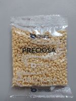 Preciosa Rocailles Glasperlen Perles Doppelloch Twin beige