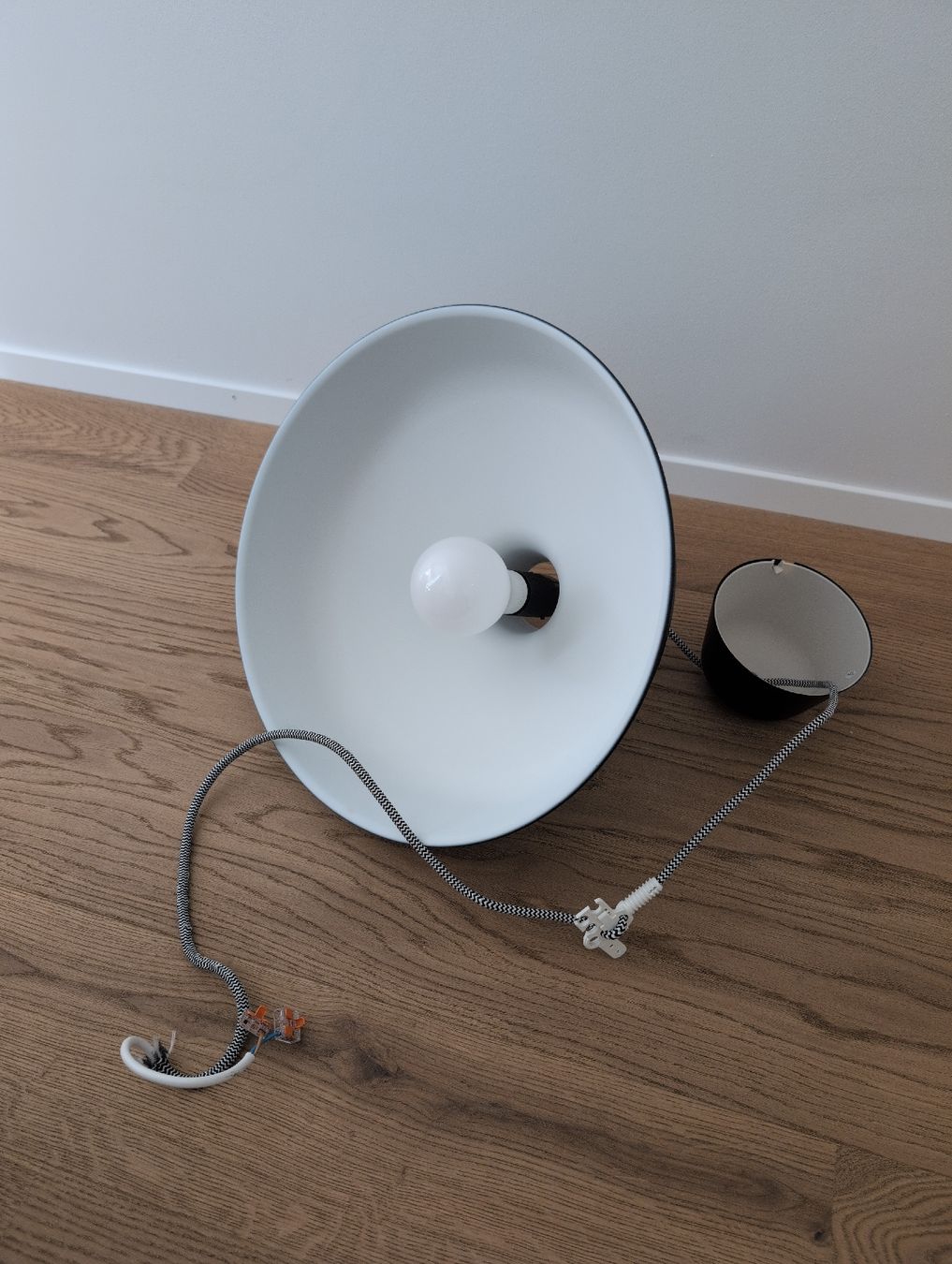 Ikea Kronleuchter & Deckenlampen: IKEA RANARP Hängeleuchte, schwarz / gold, Durchmesser 38cm – Gebraucht aus Uitikon Waldegg von rah_5p85 2