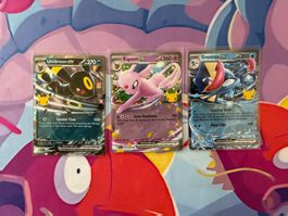 Pokémon 30th Celebration EX Karten Set – EN ab1.-