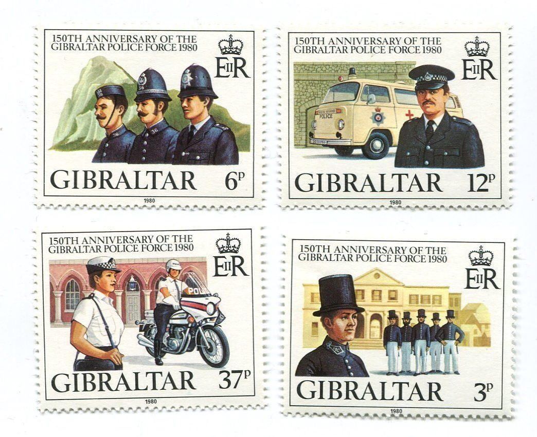 Alle Briefmarken: Briefmarken "Polizei". Gibraltar. – Neu und originalverpackt aus Basel von Butsch5