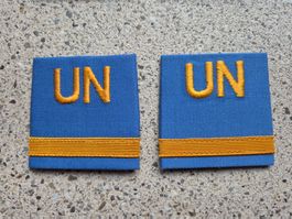 Gradabzeichen Patten Set Major UN