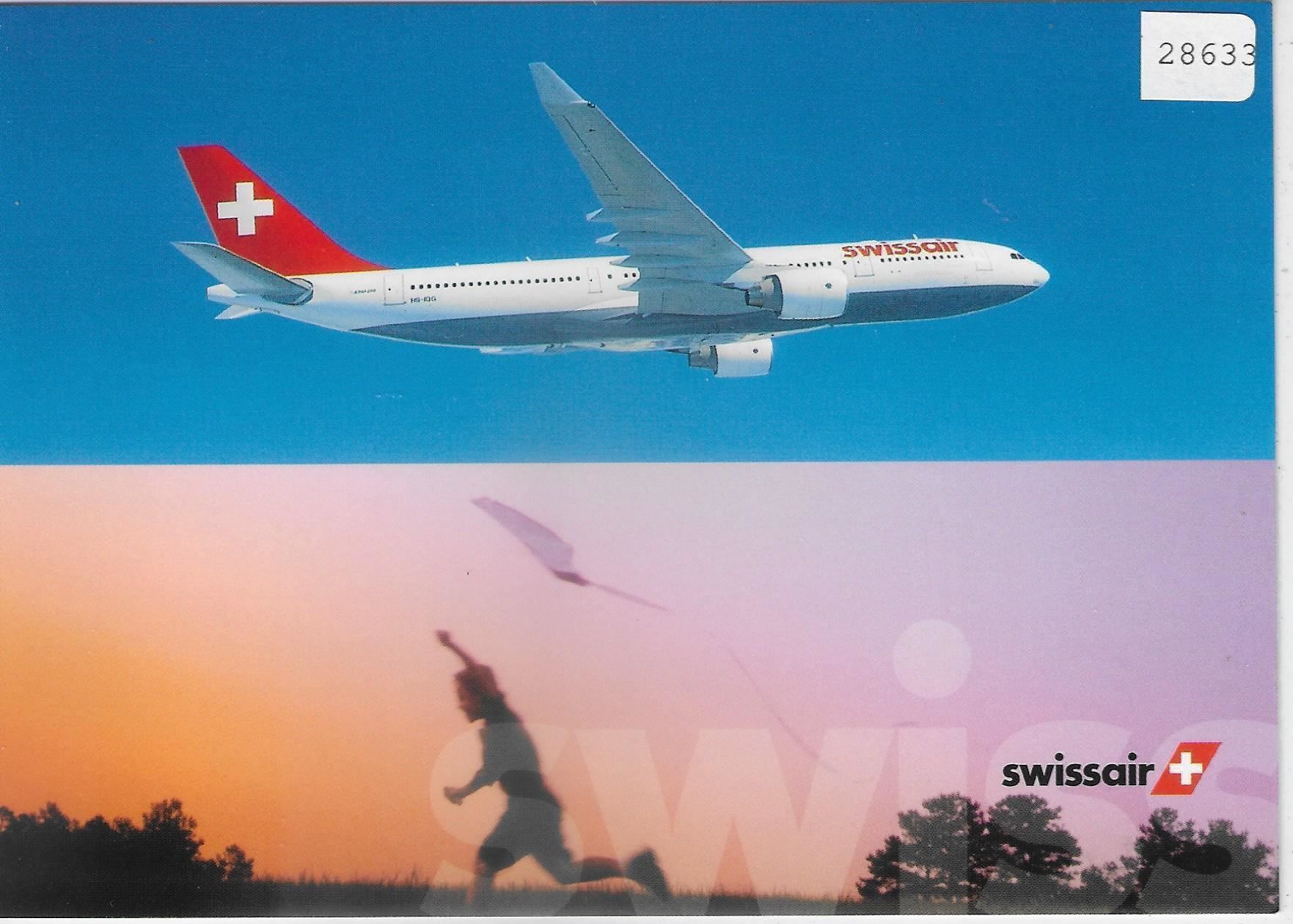 Cartoline postali: Swissair - Airbus A330-223 – Usato da Ettingen venduto da Kartenplanet
