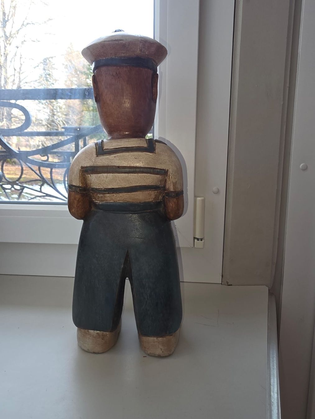 Skulpturen & Statuen: Statue marin en bois massif – Gebraucht aus Le Locle von Maria.222 3