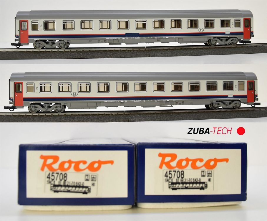 Wagon Roco SNCB Passager HO - Réf 45658, Neuf