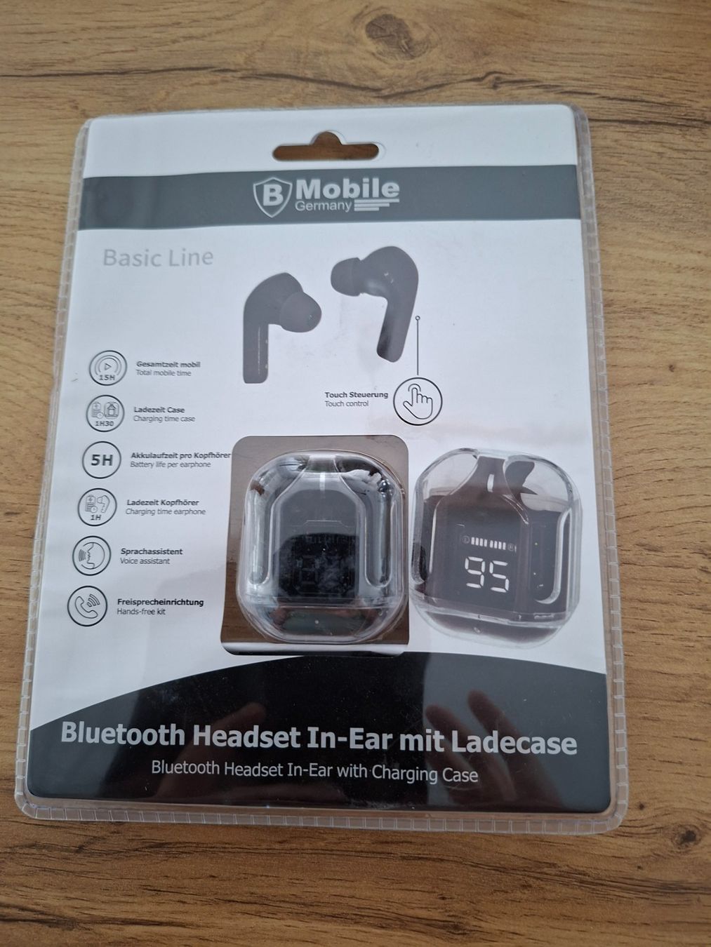 Kopfhörer: B-Mobile Bluetooth Headset In-Ear mit Ladecase neu – Neu und originalverpackt aus Suberg von Saeru5