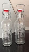 Bormioli 2x Flaschen toll für Sirup, Saft 1 Liter