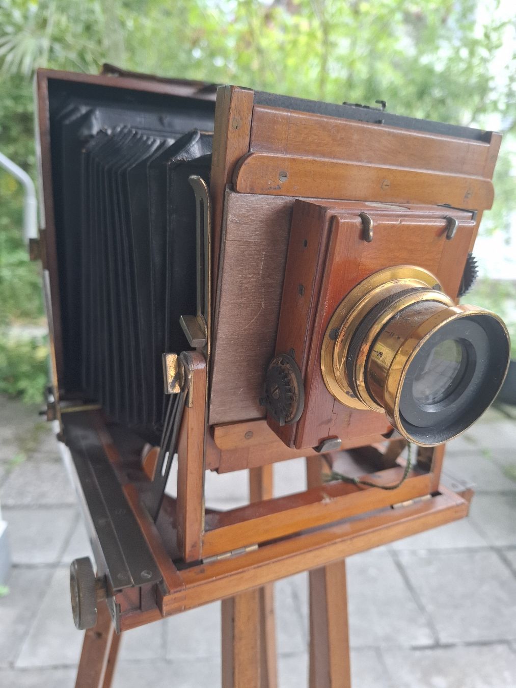 Fotocamera: Antike Thornton-Pickard Holz-Plattenkamera – Difettoso da Horw venduto da Supervannie 1