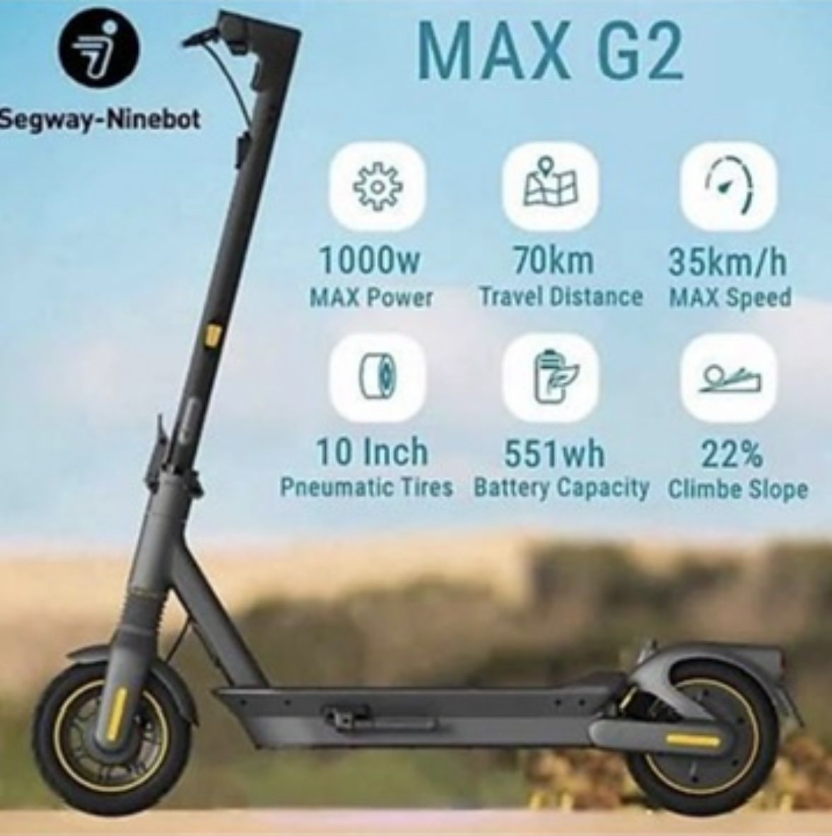 Segway Kickboard: Segway Ninebot Max G2 mit freigeschalteter US-Software – Usato da Bolken venduto da Romeo80 1
