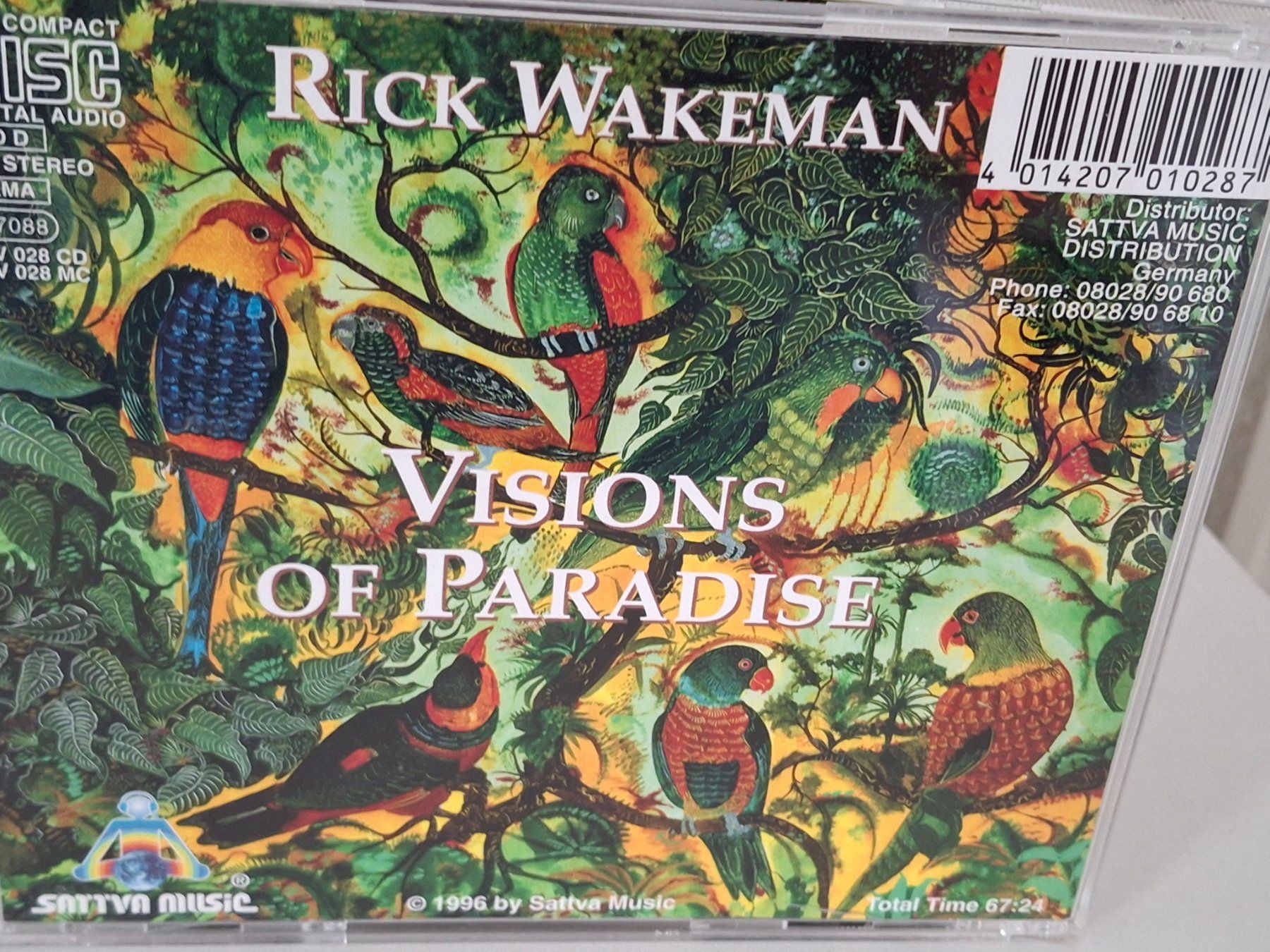 CD: CD Rick Wakeman - Visions of Paradise – Usato da Aarberg venduto da Jackup1 1