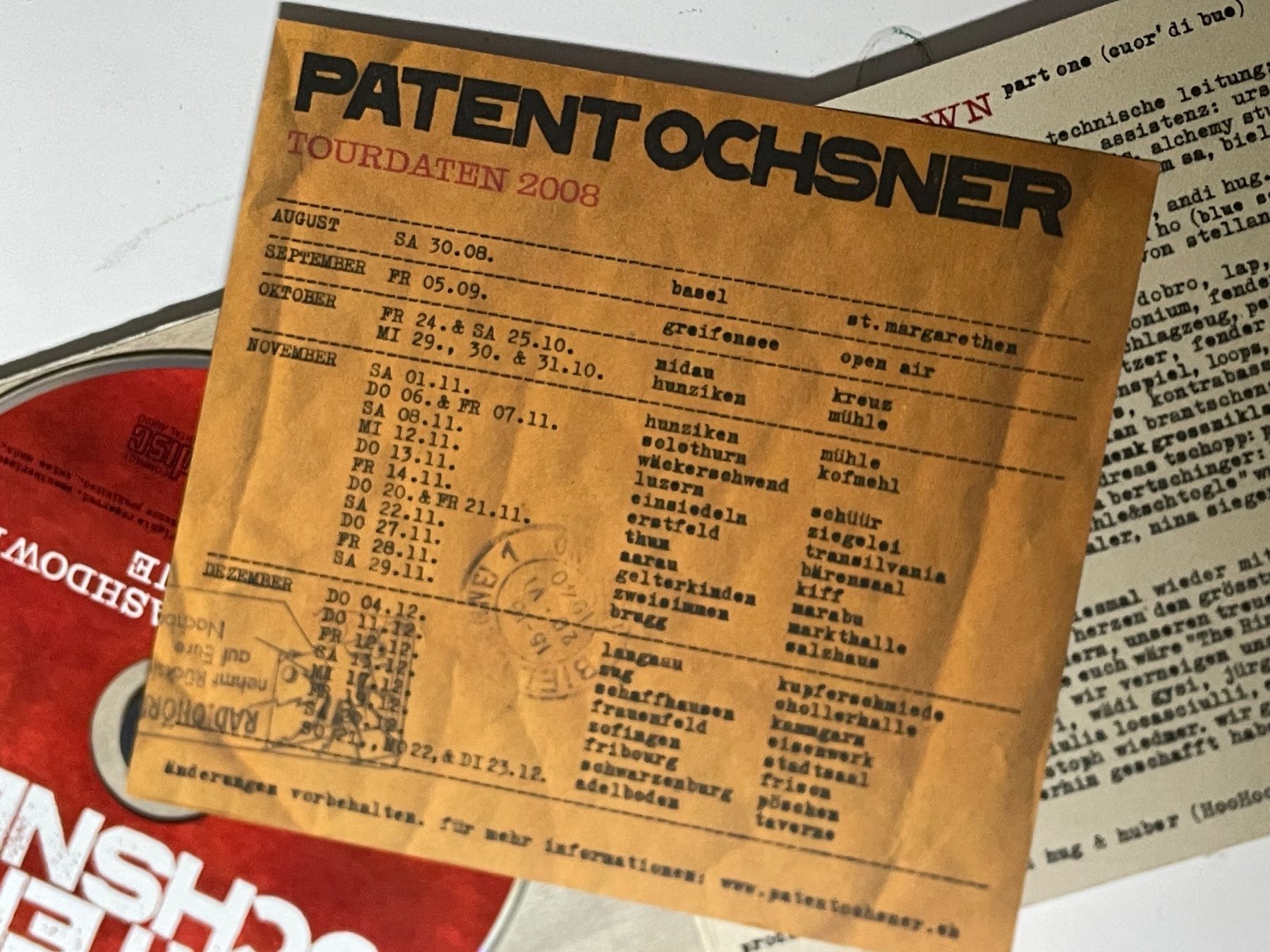 CDs: Patent Ochsner – D'occasion à Muri b. Bern par AdidasCollector 2