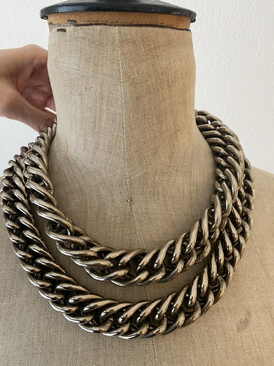 Catenine: Statement Kette, hochw. Modeschmuck, Verschluss gefunden! – Difettoso da Zürich venduto da Freuerei 1