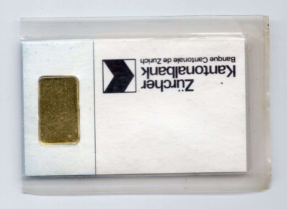 Metalli preziosi: (2251) 2,5 gr. Goldbarren Kantonalbank – Usato da Rüthi (Rheintal) venduto da erdnuessli1 1