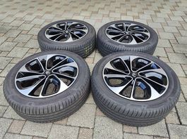 Alufelgen mit Sommerpneus 6.5Jx20 17" Renault