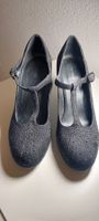 Schwarze Glitzer Pumps, Gr. 39 - Perfekt für die Party!