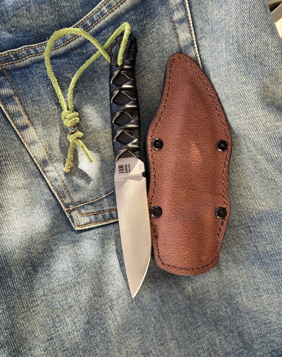 Accessori: JAR Knives SWISS Handmade Fixed Blade Knife EDC – Nuovo (secondo la descrizione) da Reinach AG venduto da Rousseau_J 3