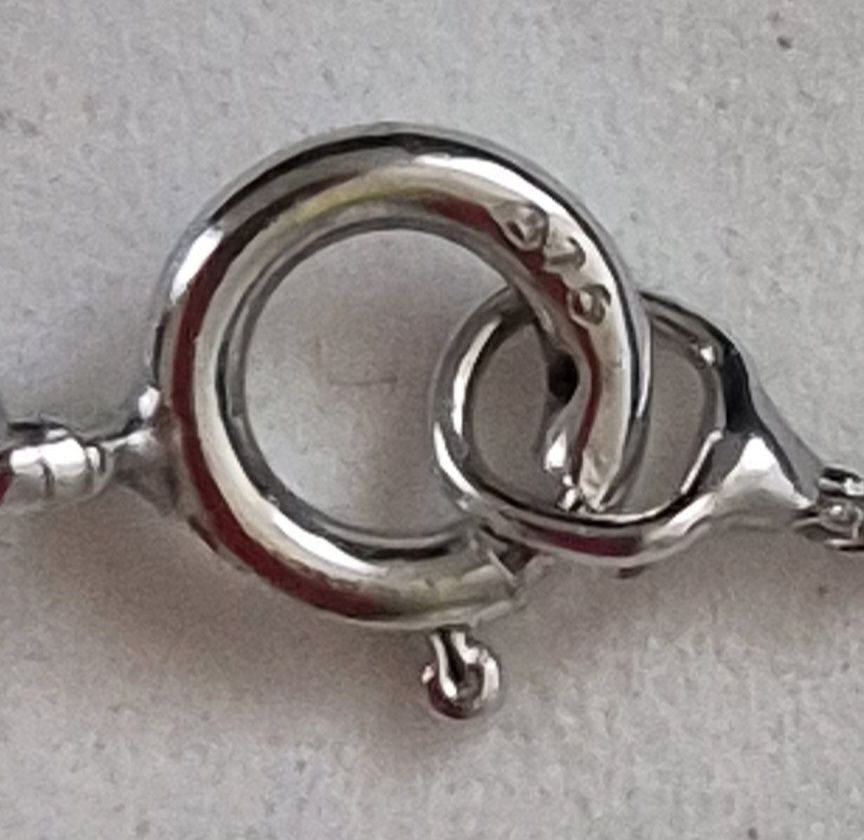 Catenine: chaînette et pendentif en or blanc – Nuovo (secondo la descrizione) da st Gingolph venduto da Fast-fashion 3