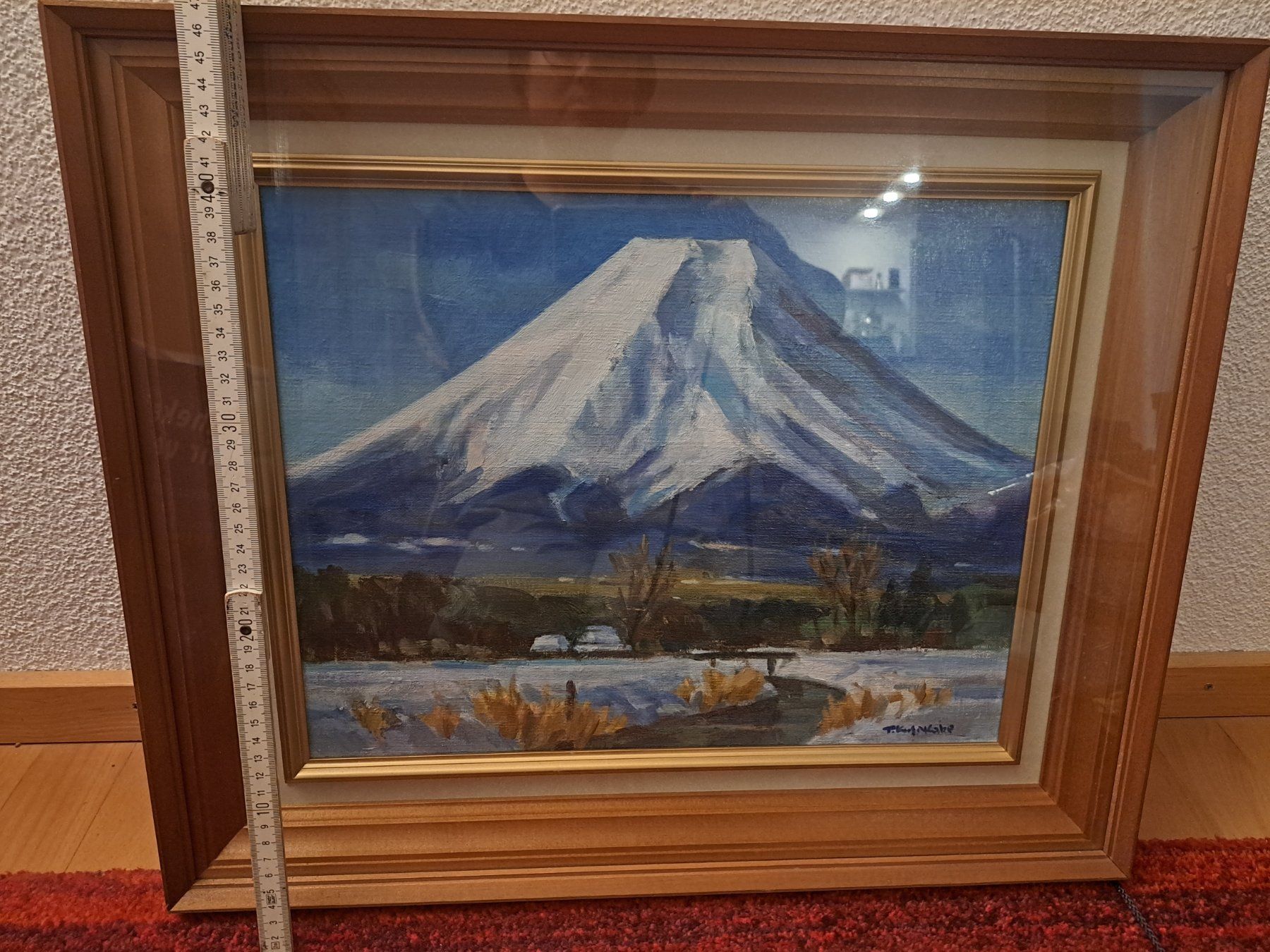 Dipinti: Gemälde mount FUJI japan – Usato da Rickenbach Sulz venduto da okaimonowoshimasu